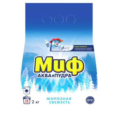 МИФ порошок стир automat морозная свежесть 2000г